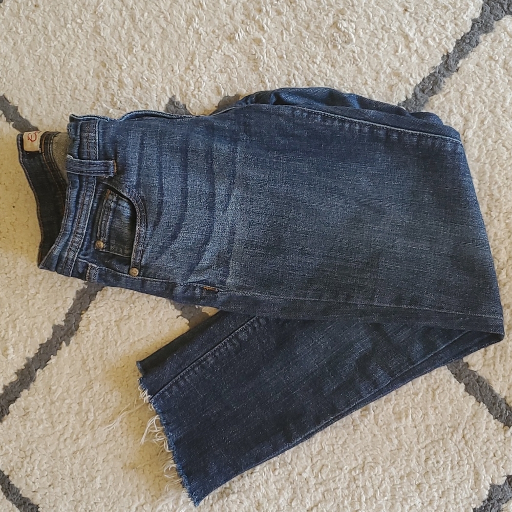 Eunina Dark Denim Skinny Jeans
